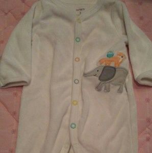 Infant long sleeve pajamas